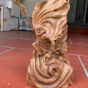 Wooden plant stand 003