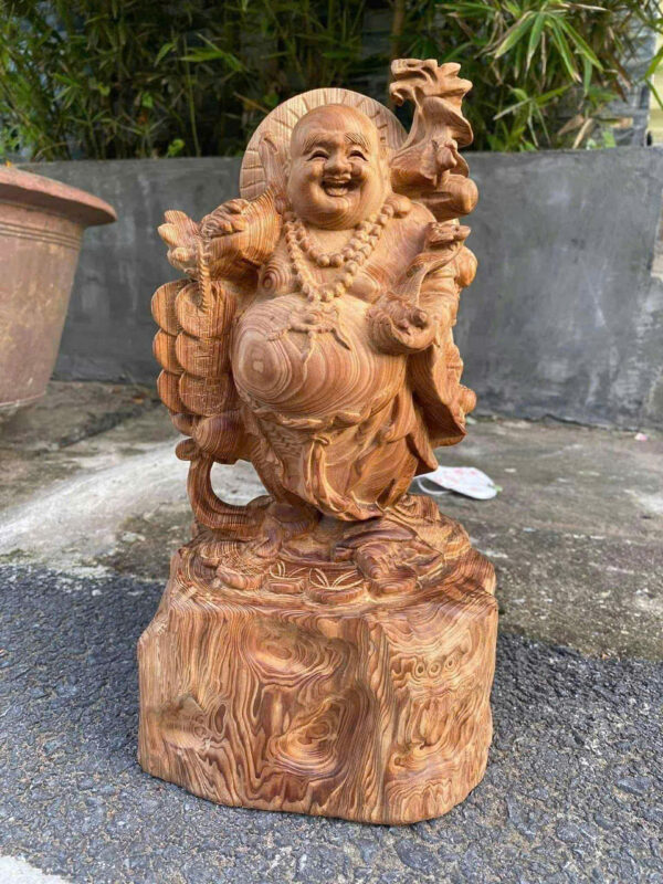 Wooden plant stand 005